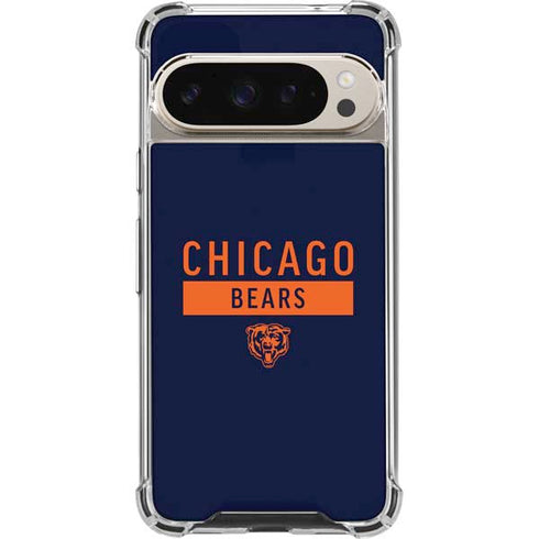 NFL Chicago Bears Blue Performance Series Pixel 9/9 Pro Clear Case